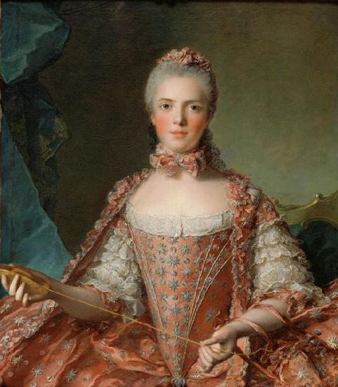Jjean-Marc nattier Madame Adelaide de France Tying Knots oil painting image